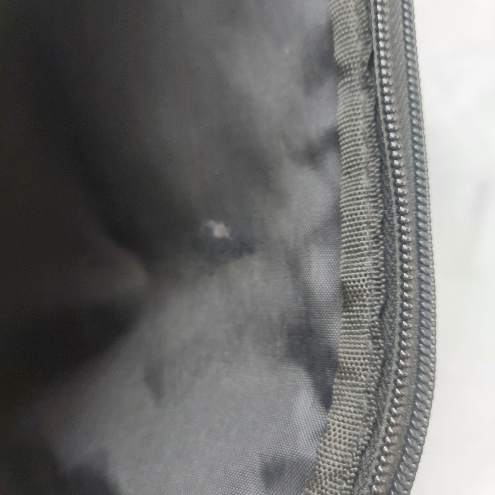 Women's MultiSac Zippy Crossbody Bag Black Silver Tone - Picture 13 of 14